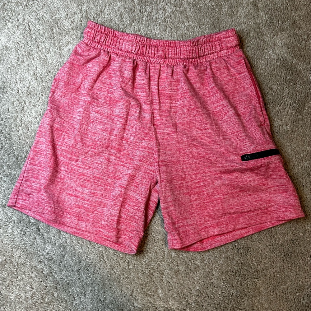 Boys Athletic Shorts - Salmon color